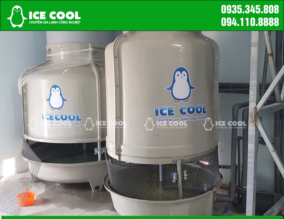 Ice machine cooling tower