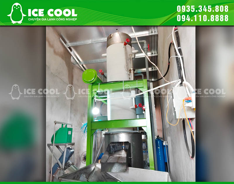 Industrial ice making machine in Mo Duc - Quang Ngai
