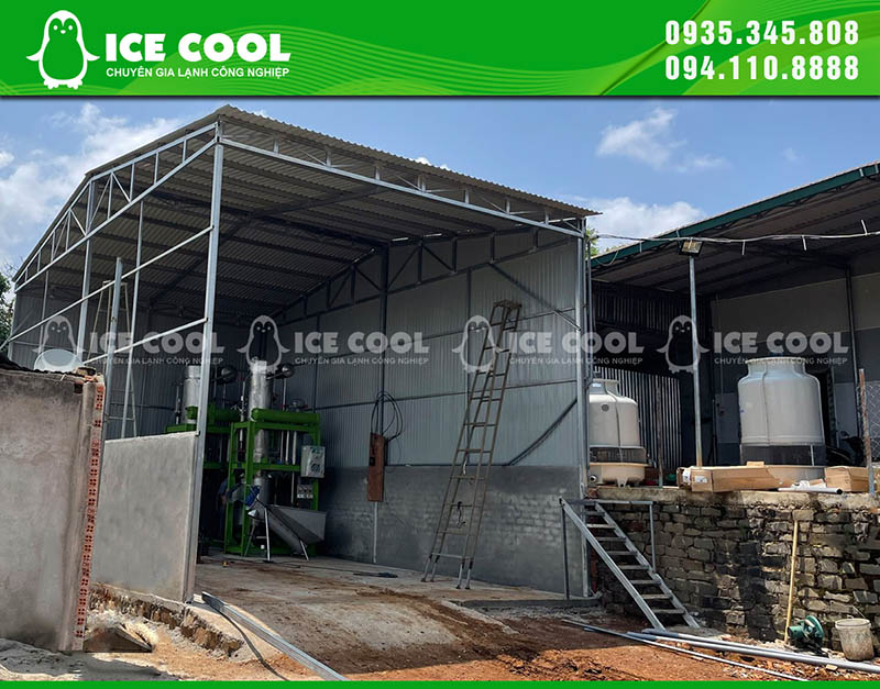 Build an efficient and economical ice machine ICECOOL