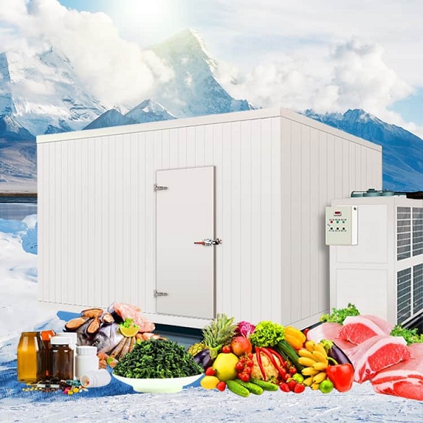 Cold storage for food preservation