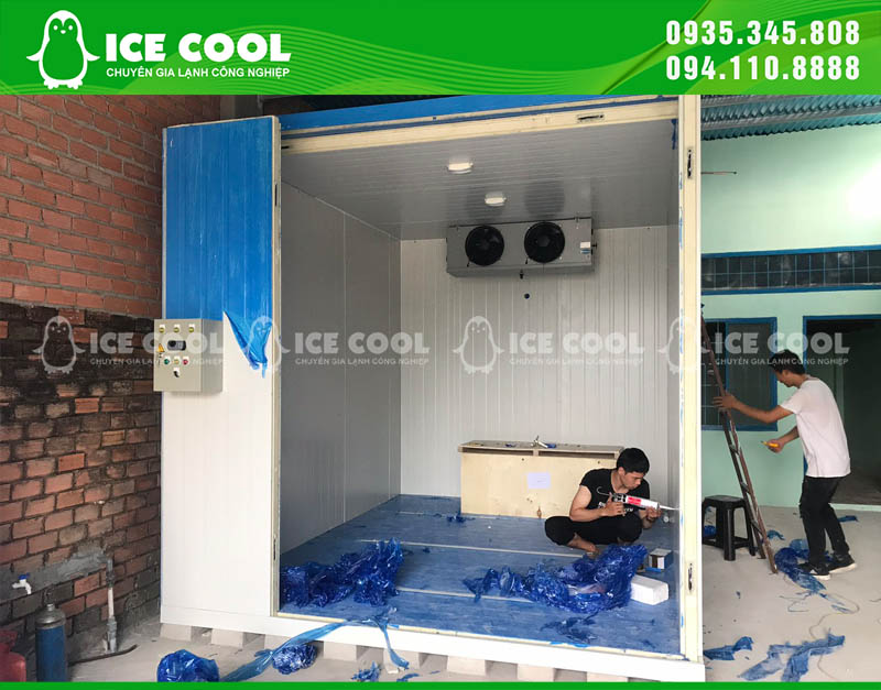 Construction and installation of cold storage for food preservation