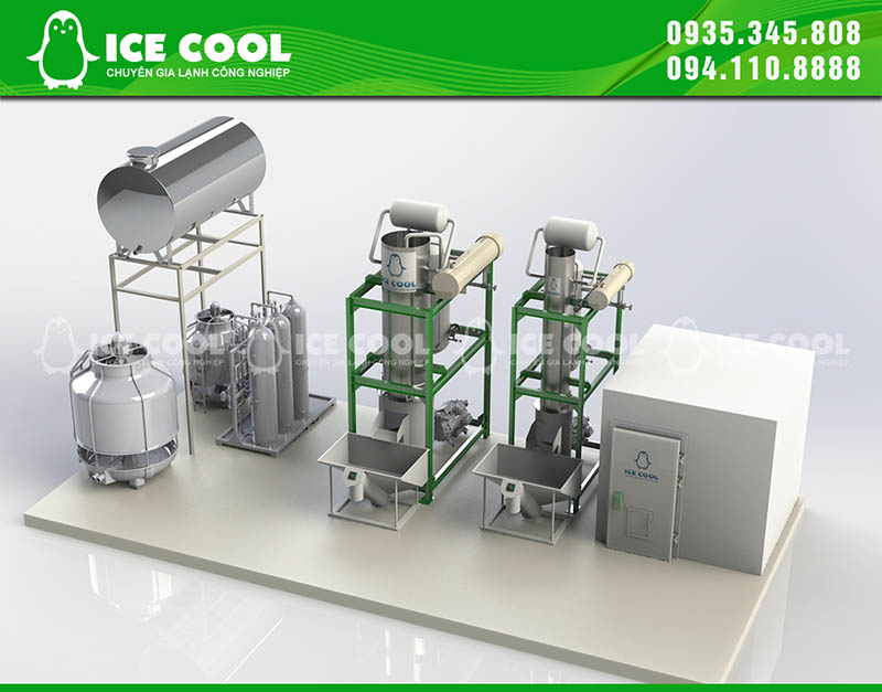 Factory layout is the key to successfully producing clean ice