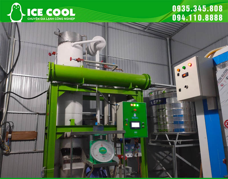 ICE COOL ice machine has a beautiful design