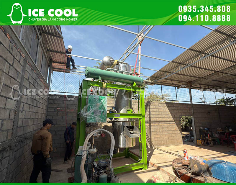 ICE COOL ice cube machine helps businesses significantly reduce costs compared to buying ice from outside suppliers.