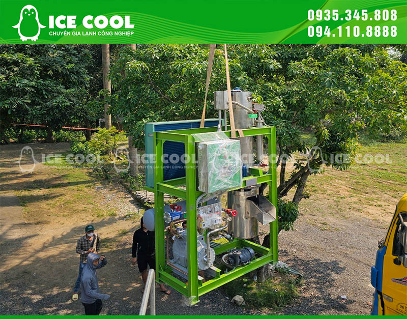 ICE COOL technicians will support on-site installation and provide detailed machine operation instructions.