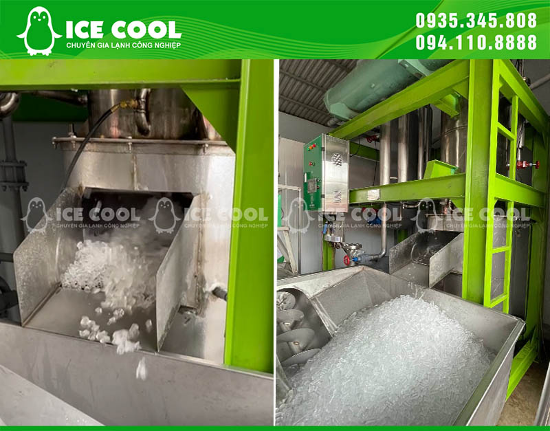 High quality ICE COOL ice maker, fast 24/7 warranty service
