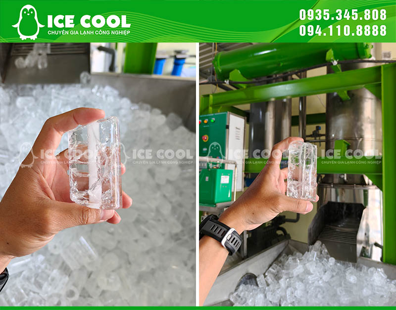 Pure, quality ice cubes